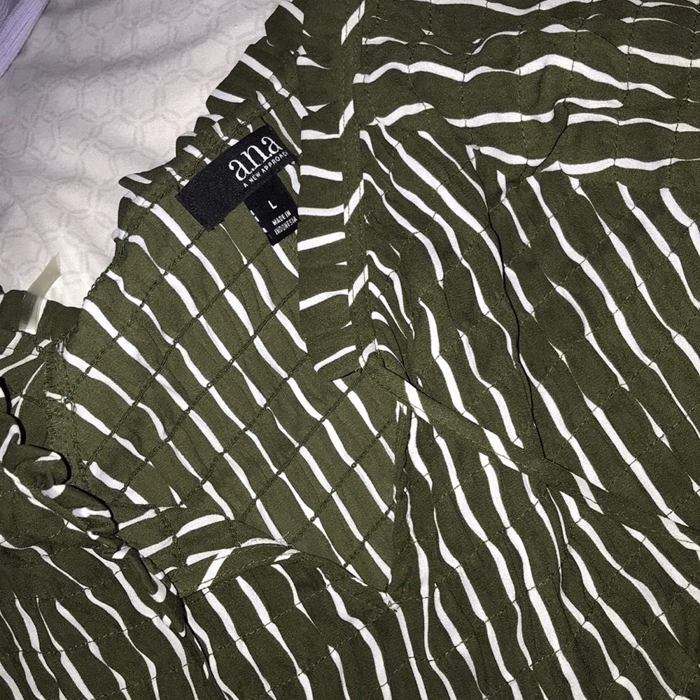 A long sleeve blouse